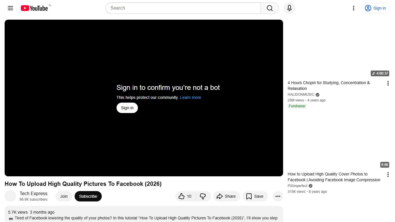 How To Upload High Quality Pictures To Facebook (2026) - YouTube